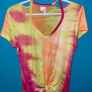 NWOT women’s tie dye top